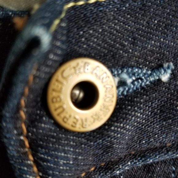 BANANA REPUBLIC MENS VINTAGE STRAIGHT JEANS - Picture 5 of 6